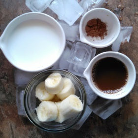 Coco-Banana Chai Smoothie